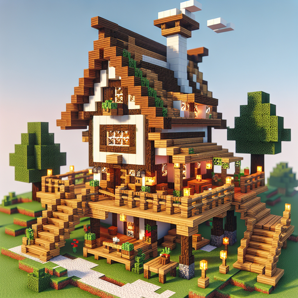 Desain Rumah Minecraft yang Mudah Ditiru untuk Pemain Kreatif